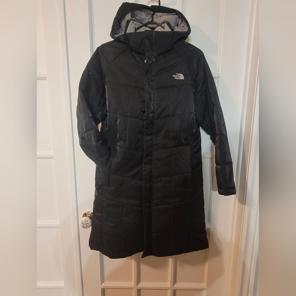 The North Face Women Or Girl Black Quilted Winter Jacket